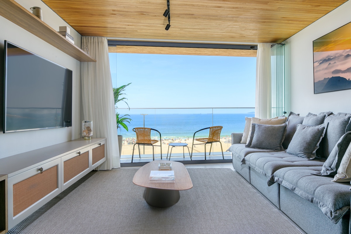 Studio com vista para o mar, acabamento premium — Imagem meramente ilustrativa